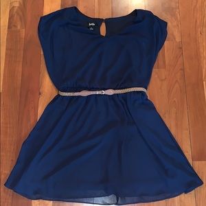Navy blue dress